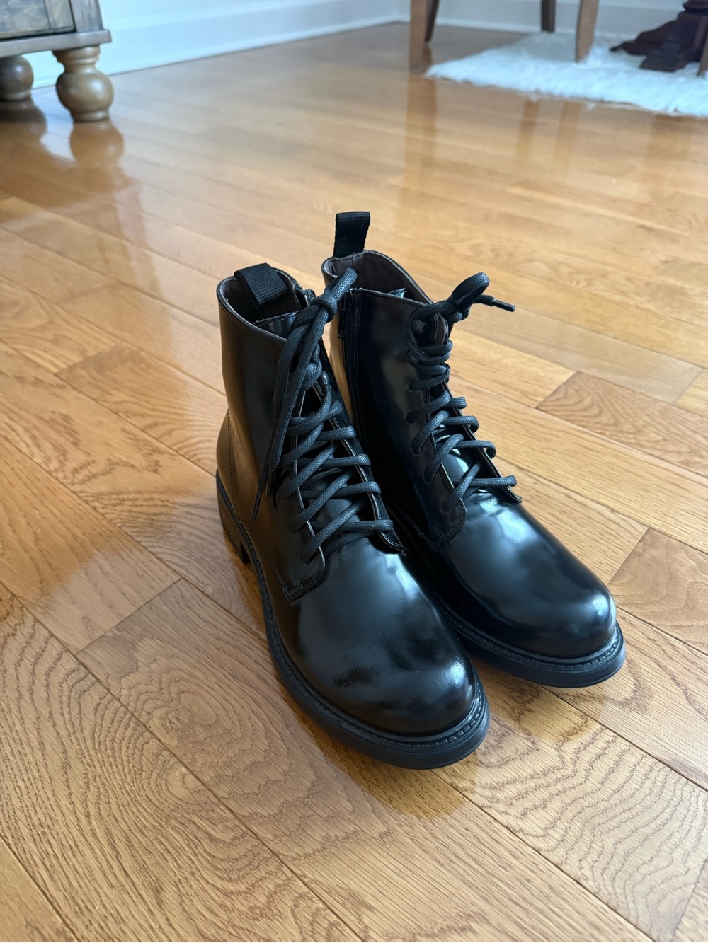 Never Worn Boemos Leather Combat Boots 💞